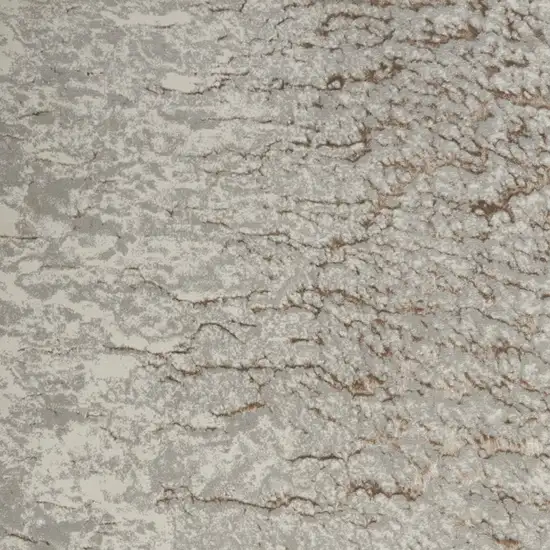 Gray Abstract Area Rug Photo 7