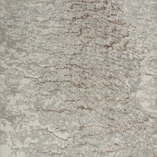 Gray Abstract Area Rug Photo 8