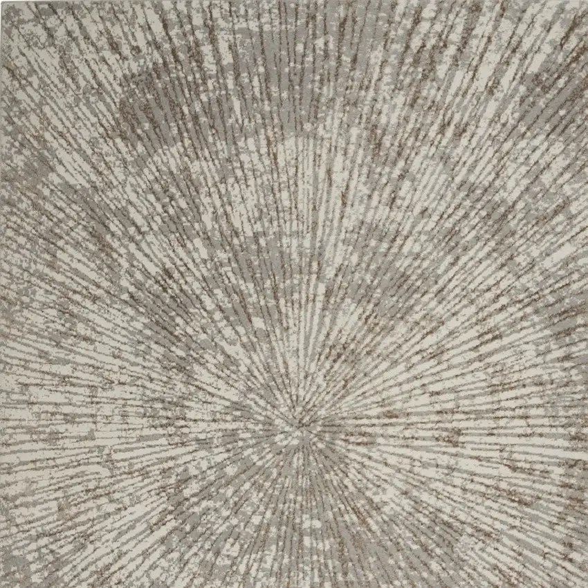 Gray Abstract Area Rug Photo 9