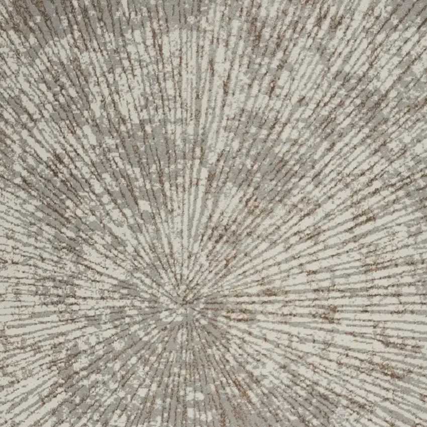 Gray Abstract Area Rug Photo 8