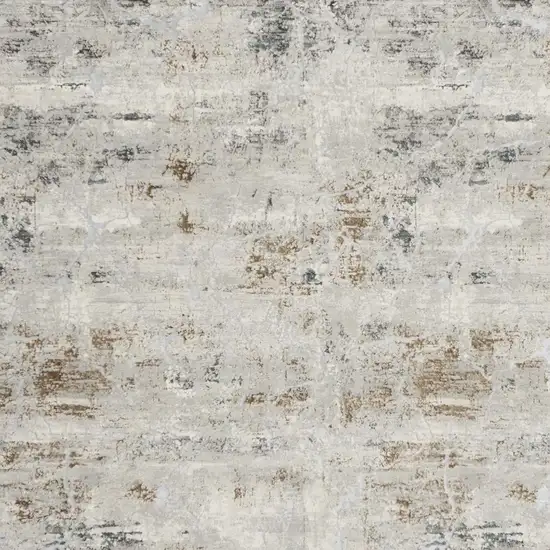 Gray Abstract Area Rug Photo 3