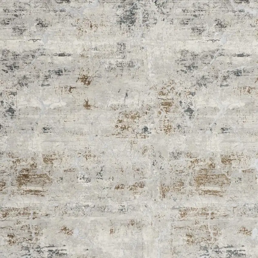 Gray Abstract Area Rug Photo 3