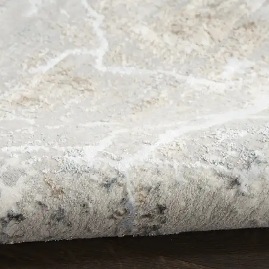 Gray Abstract Area Rug Photo 8