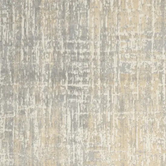 Gray Abstract Area Rug Photo 9