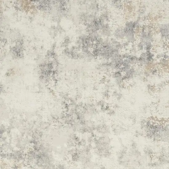 Gray Abstract Area Rug Photo 3