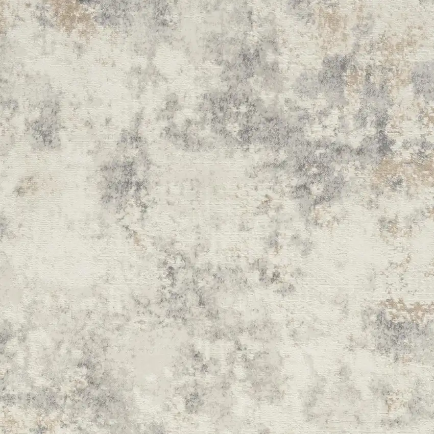 Gray Abstract Area Rug Photo 3