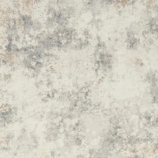 Gray Abstract Area Rug Photo 6