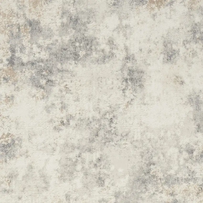 Gray Abstract Area Rug Photo 6