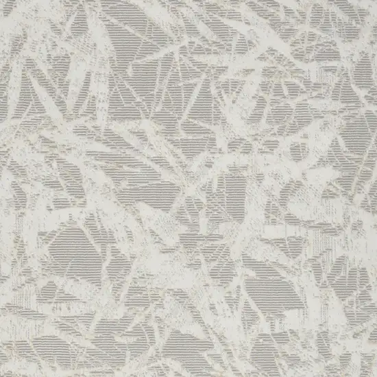 Gray Abstract Area Rug Photo 7