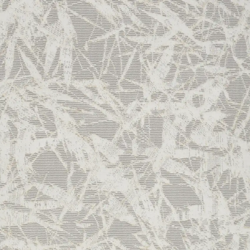 Gray Abstract Area Rug Photo 7