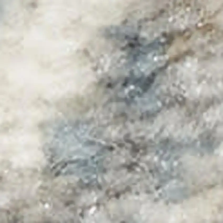 Gray Abstract Area Rug Photo 2