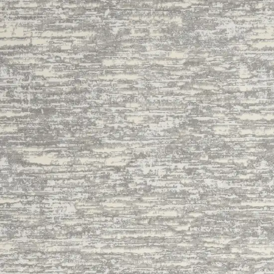 Gray Abstract Area Rug Photo 6