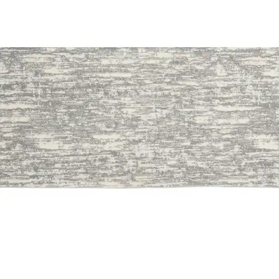 Gray Abstract Area Rug Photo 2