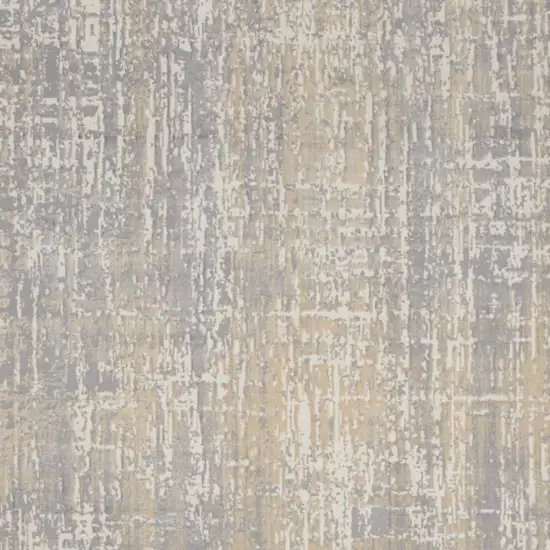 Gray Abstract Area Rug Photo 8
