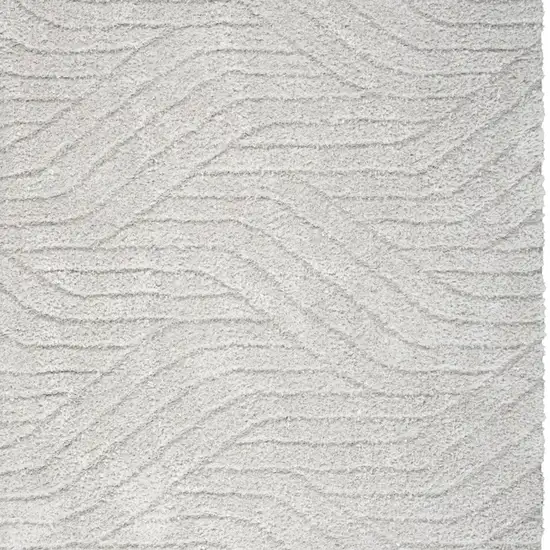 Gray Abstract Area Rug Photo 7