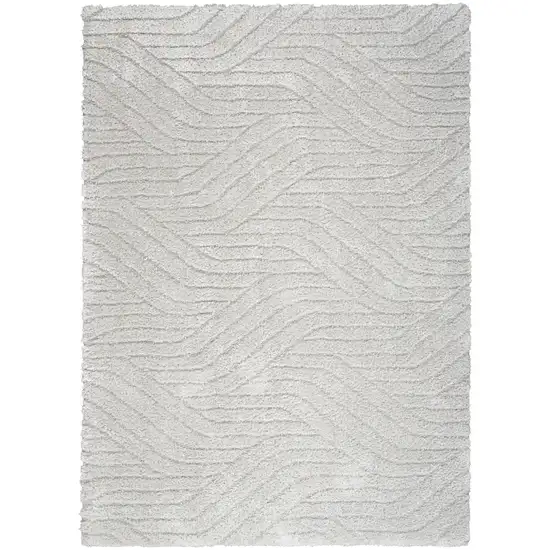 Gray Abstract Area Rug Photo 2