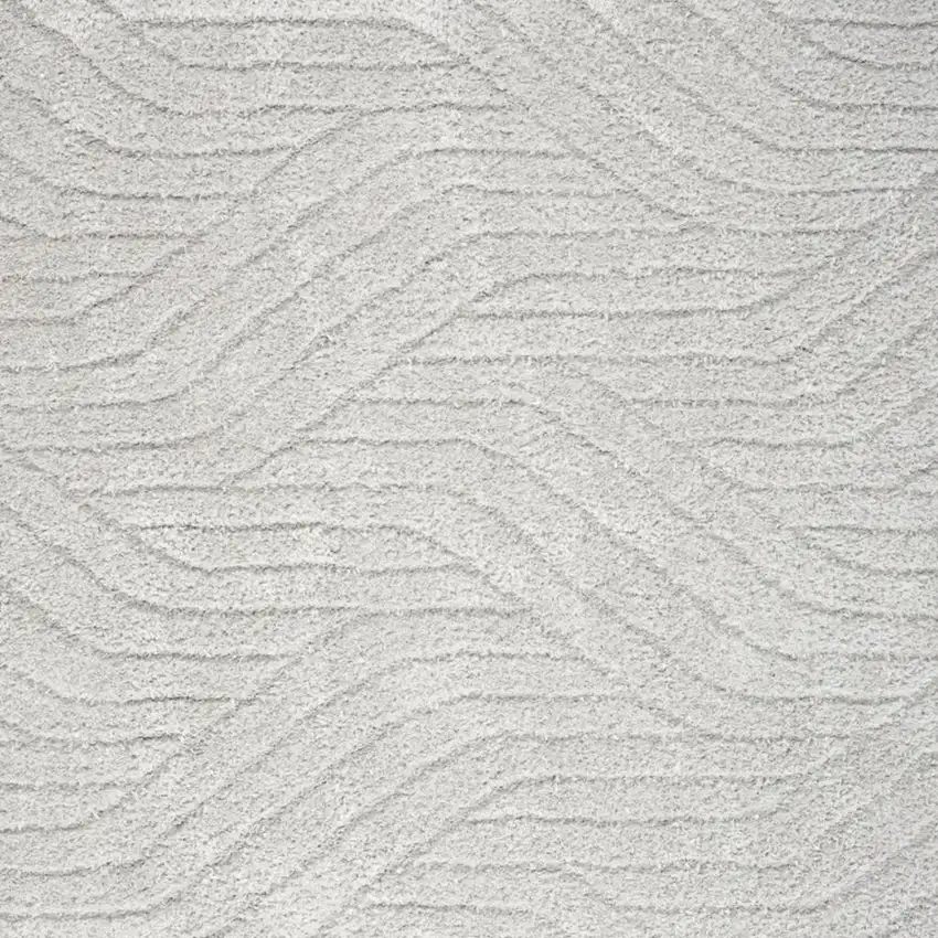 Gray Abstract Area Rug Photo 3
