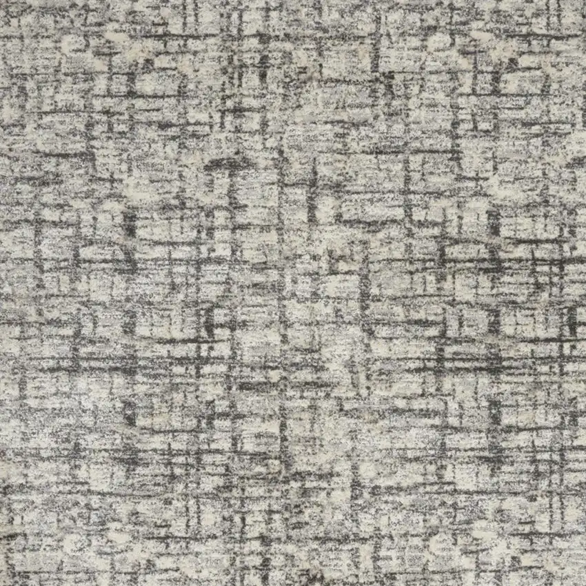 Gray Abstract Area Rug Photo 3