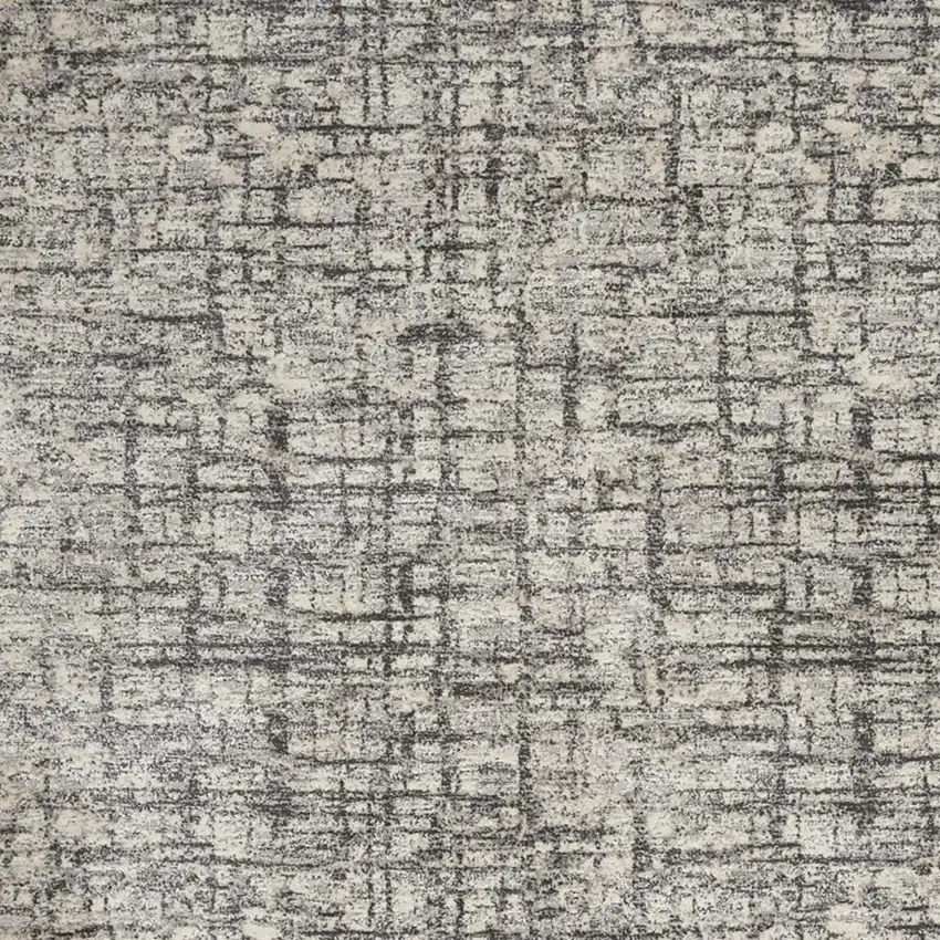 Gray Abstract Area Rug Photo 3