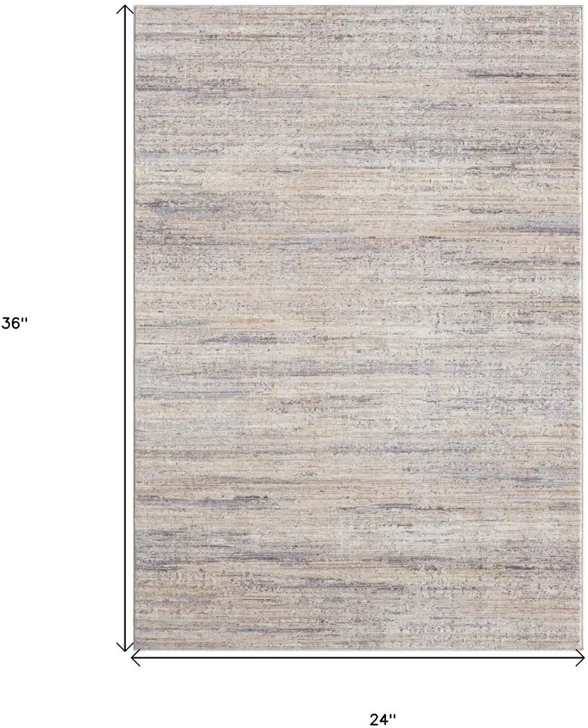 Gray Abstract Area Rug Photo 7
