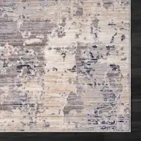 Photo of Gray Abstract Area Rug