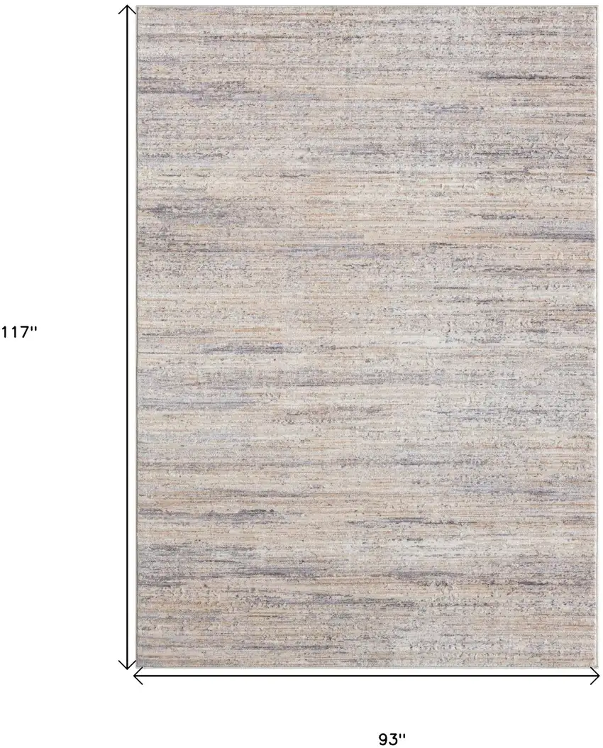 Gray Abstract Area Rug Photo 7