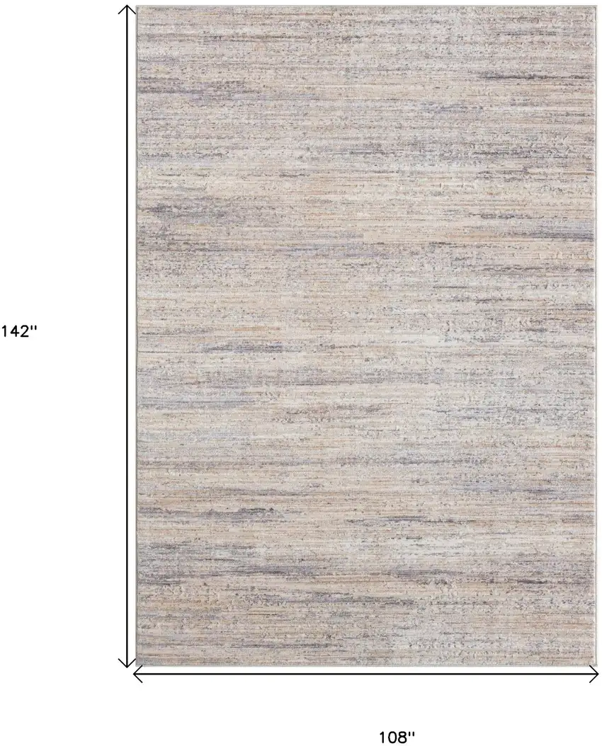 Gray Abstract Area Rug Photo 3