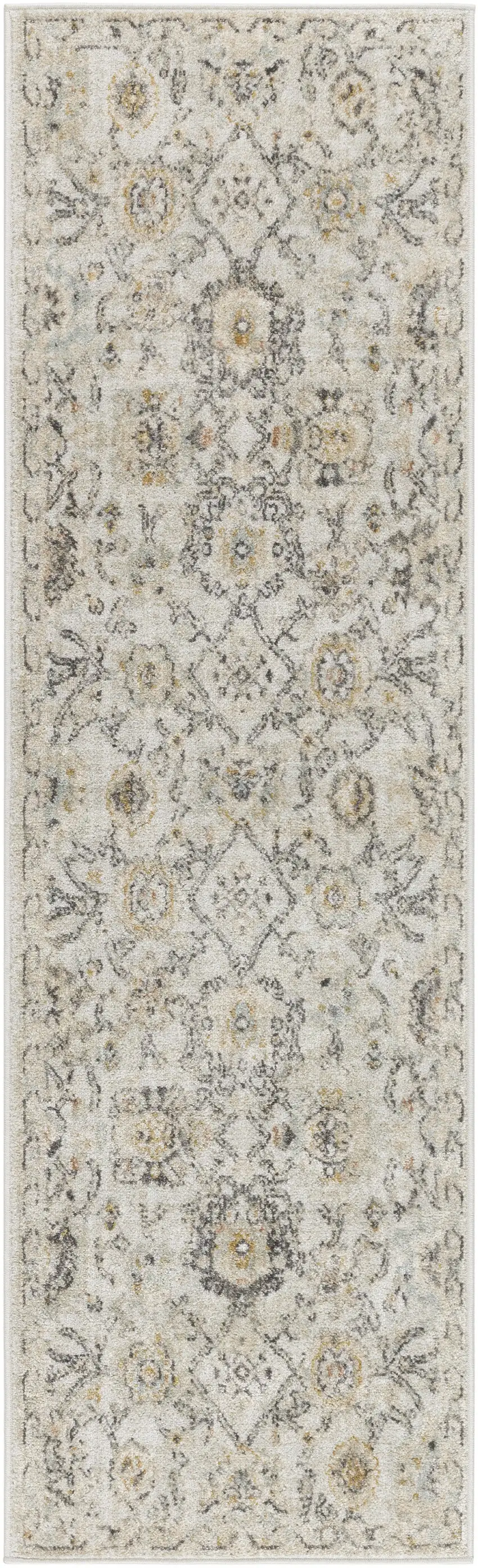 Gray Abstract Area Rug Photo 1