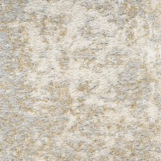 Gray Abstract Area Rug Photo 3