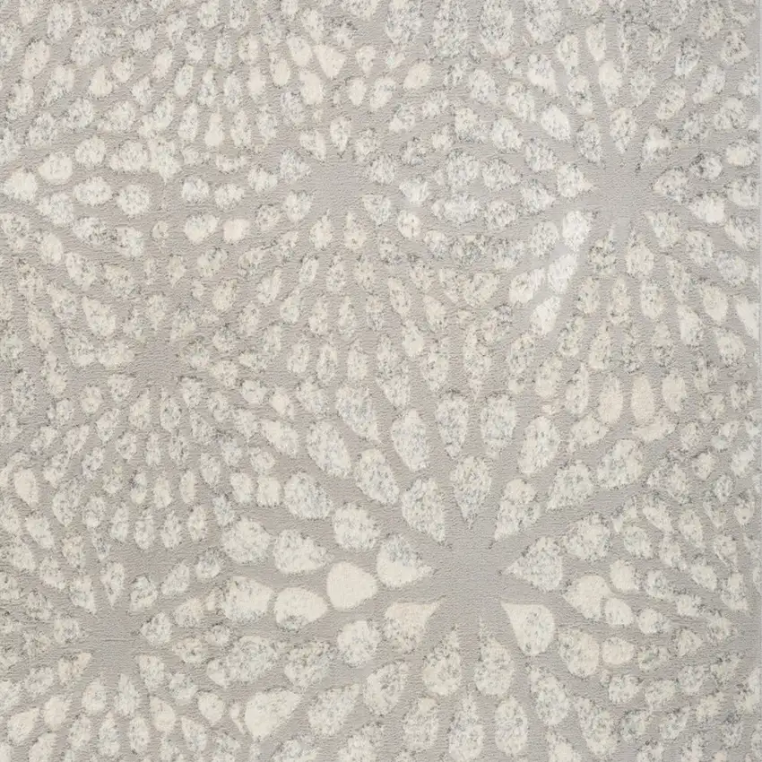 Gray Abstract Area Rug Photo 7