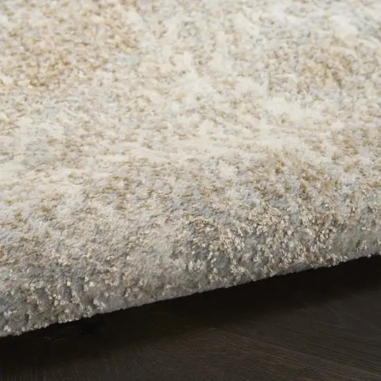 Gray Abstract Area Rug Photo 8