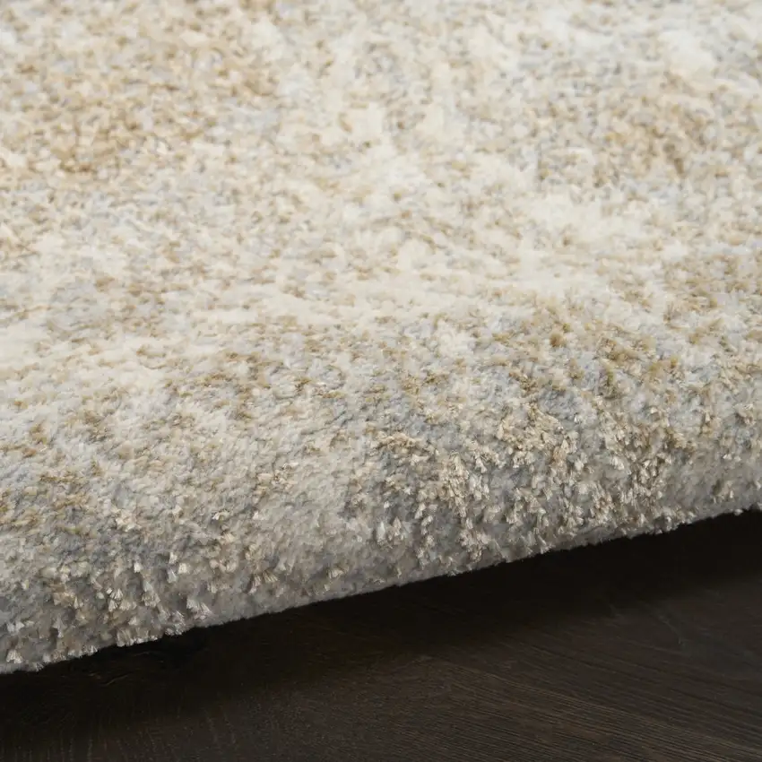 Gray Abstract Area Rug Photo 8