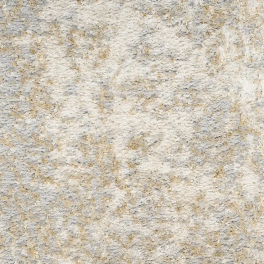 Gray Abstract Area Rug Photo 3