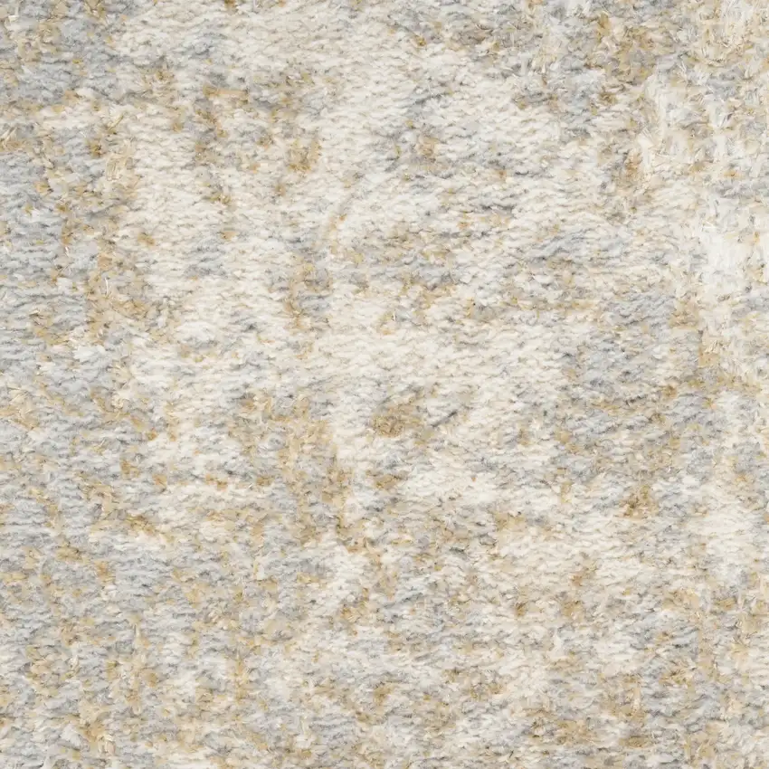 Gray Abstract Area Rug Photo 4