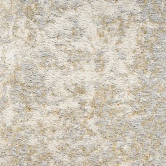 Gray Abstract Area Rug Photo 1