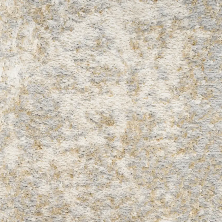 Gray Abstract Area Rug Photo 1