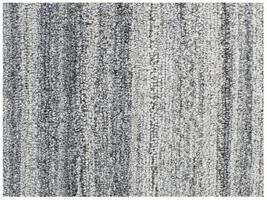 Gray Abstract Hand Tufted Non Skid Area Rug Photo 5
