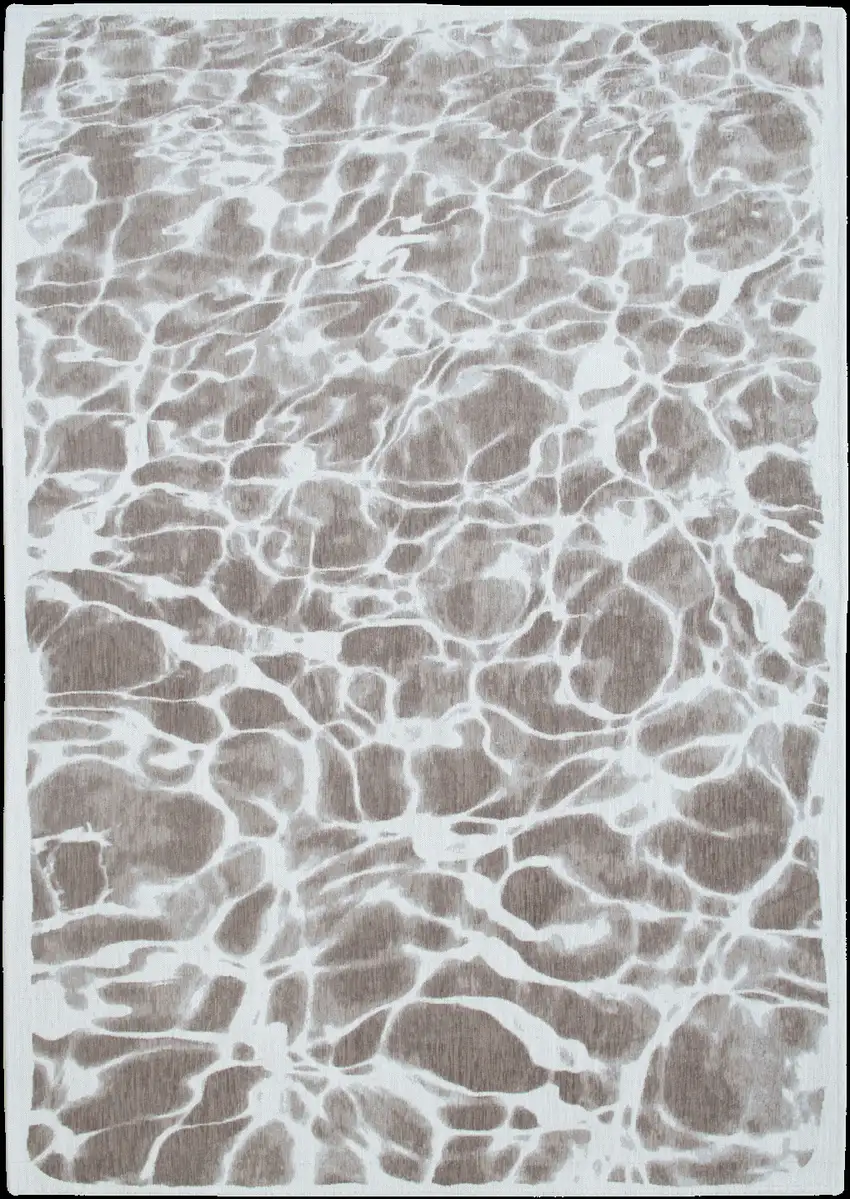 Gray Abstract Non Skid Area Rug Photo 6