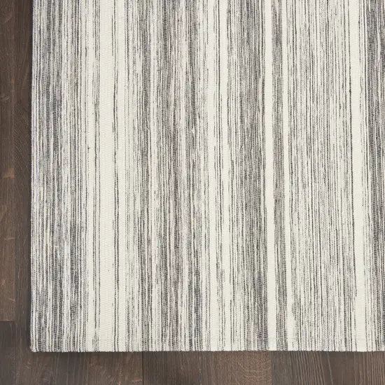 Gray Abstract Non Skid Area Rug Photo 5