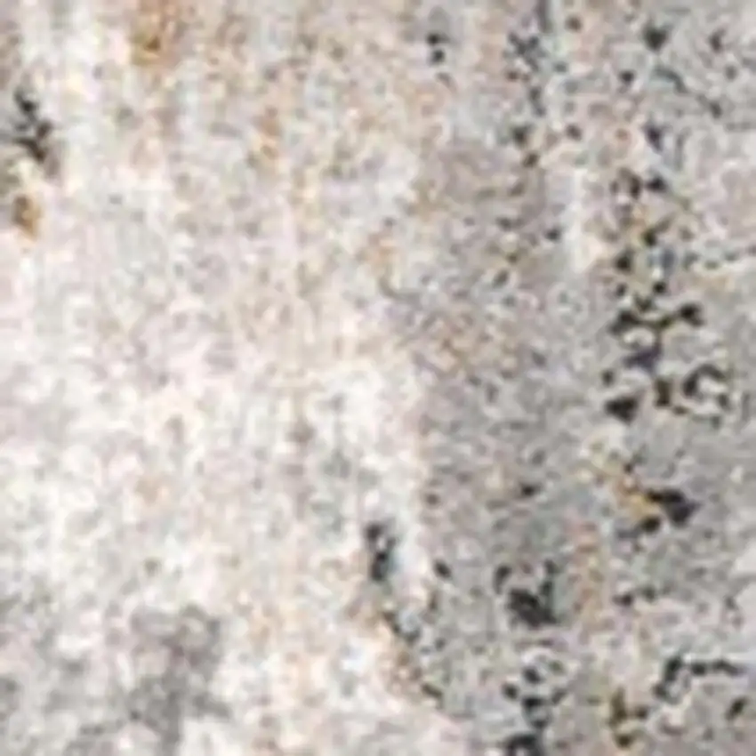 2' X 10' Gray Abstract Pattern Runner Rug Photo 7