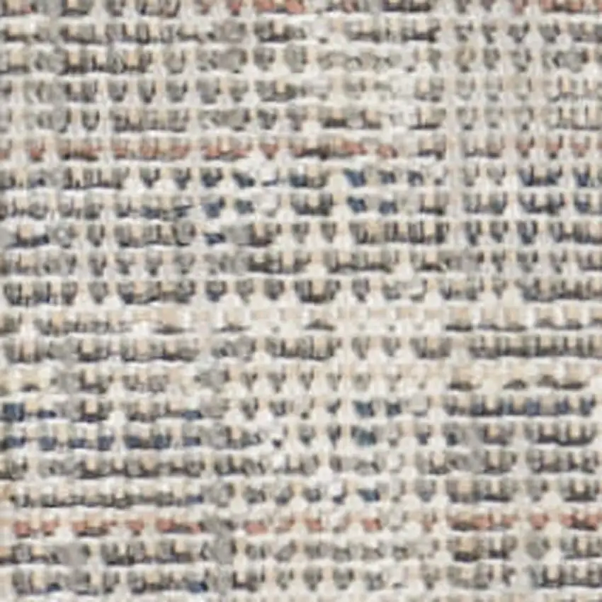 Gray Abstract Power Loom Area Rug Photo 2
