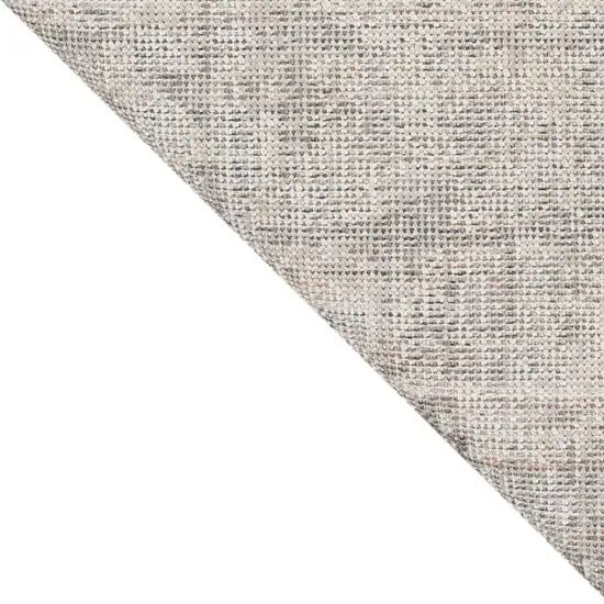 Gray Abstract Power Loom Area Rug Photo 2