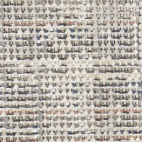 Gray Abstract Power Loom Area Rug Photo 2