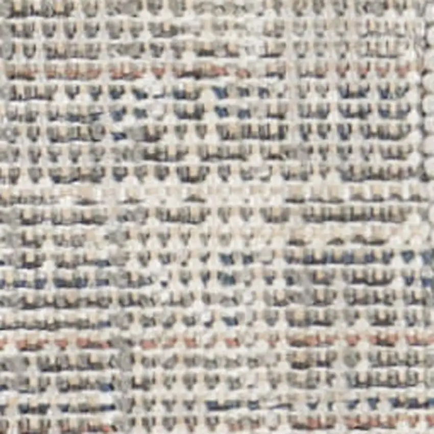 Gray Abstract Power Loom Area Rug Photo 2