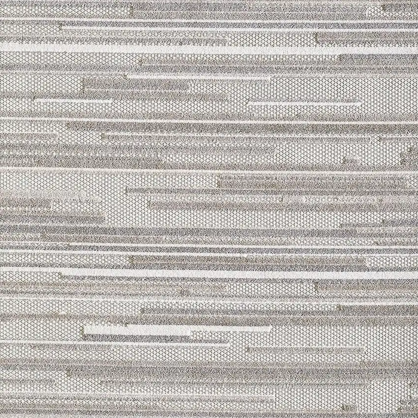 Gray Abstract Stain Resistant Indoor Outdoor Area Rug Photo 4