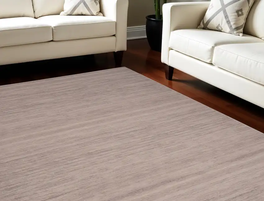 Gray Abstract Washable Area Rug Photo 1