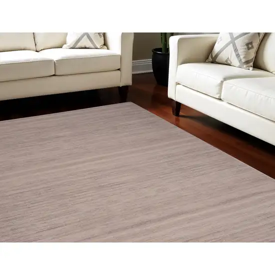 Gray Abstract Washable Area Rug Photo 1