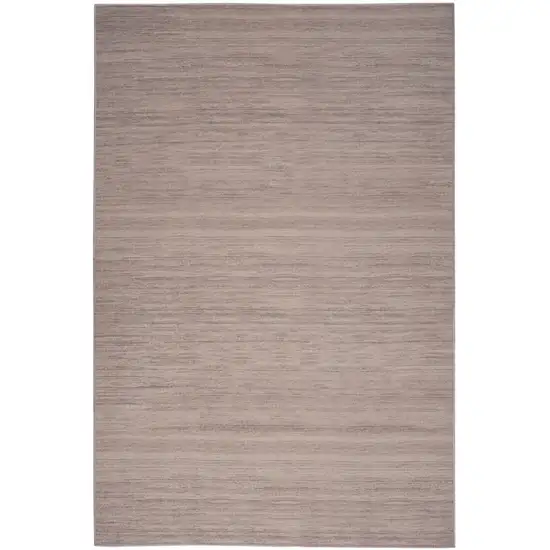 Gray Abstract Washable Area Rug Photo 1
