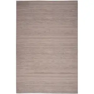 Photo of Gray Abstract Washable Area Rug