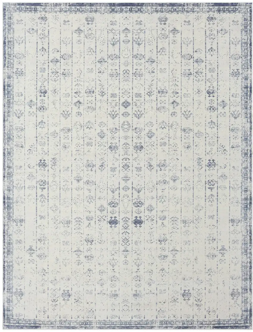 Gray Abstract Washable Non Skid Area Rug Photo 1